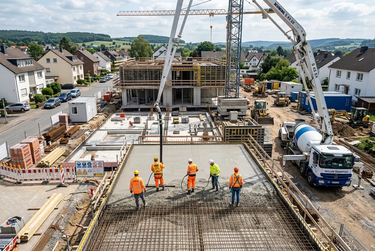 Professionelle Bauarbeiten Bau Connect Solutions